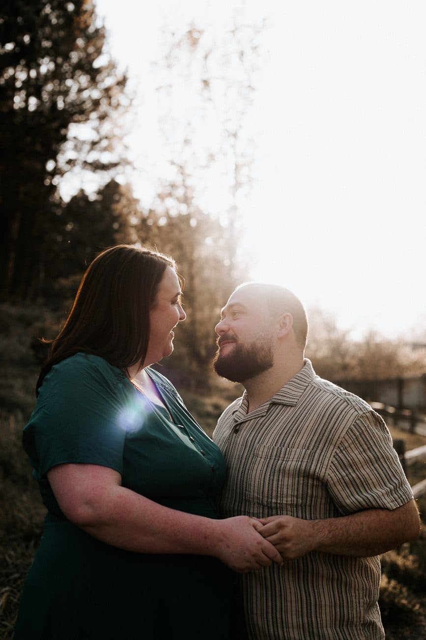 Robbie and Caitlin, engagement photo 1